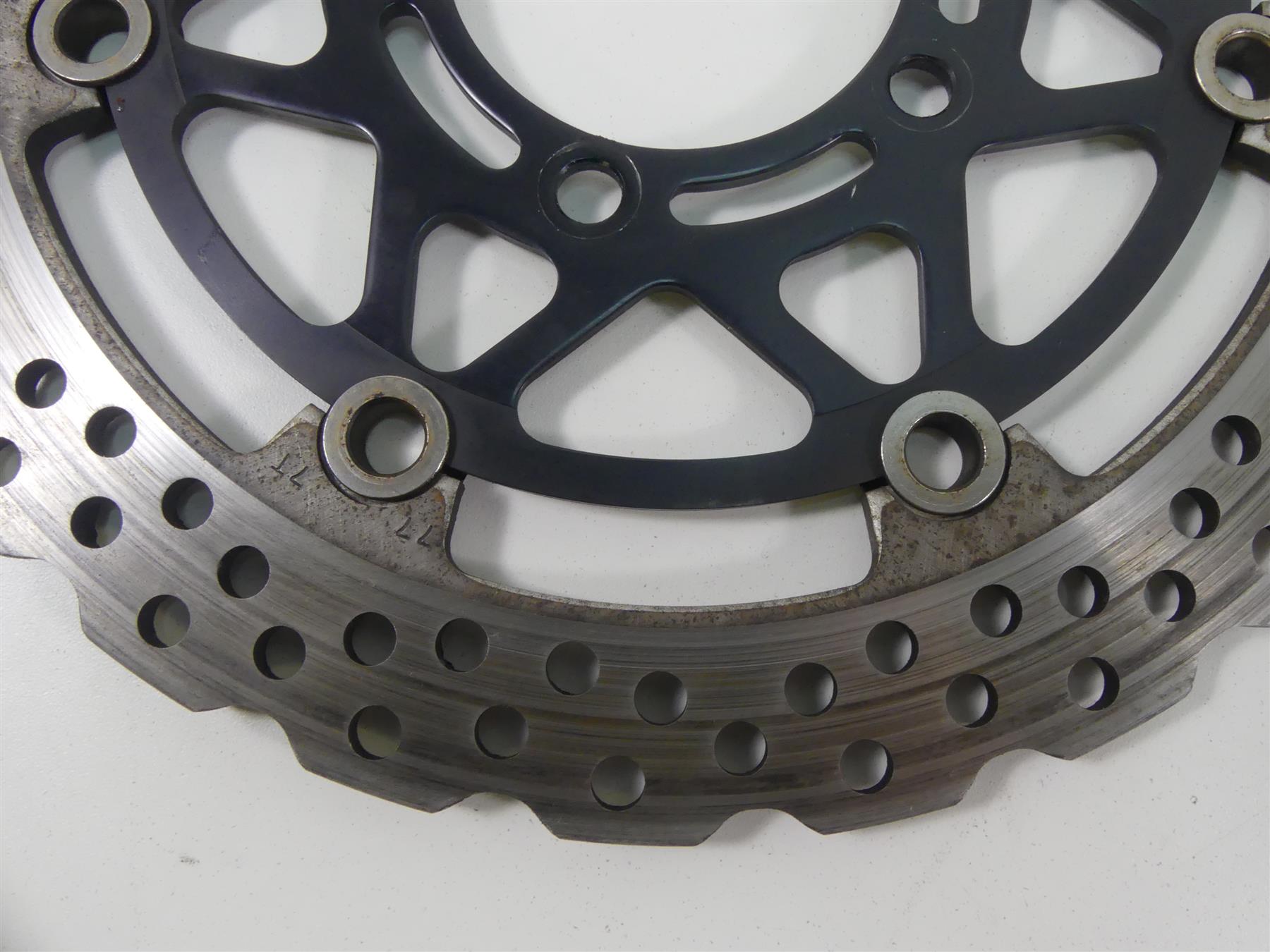 2008 Kawasaki ZX6R ZX6 R Ninja Front Brake Rotor Disc Set 41080-0077-5C {{ shop.shopifyCountryName }} - Mototech271
