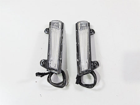 2015 Ducati Diavel Dark Front Blinker Turn Signal Set -Read 53010301B 53010311B-Mototech271