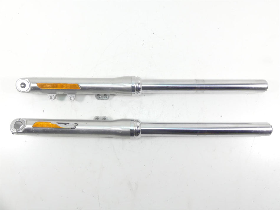 2010 Harley FXDWG Dyna Wide Glide Straight 49mm Front Fork Leg Set 48802-10A {{ shop.shopifyCountryName }} - Mototech271