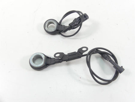 2013 Harley Touring FLHTP Electra Glide Abs Brake Wheel Speed Sensors 40615-08 {{ shop.shopifyCountryName }} - Mototech271