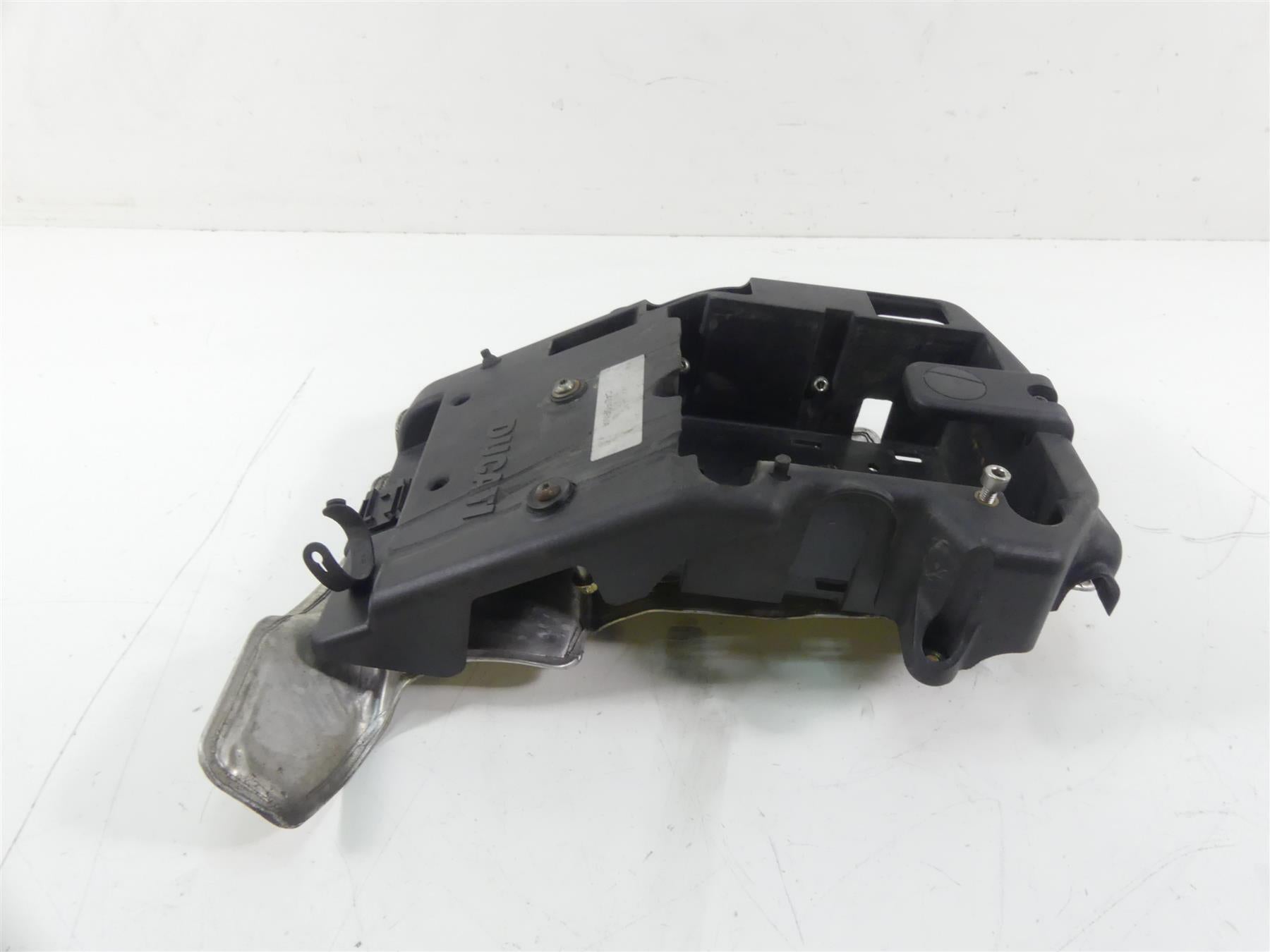 2006 Ducati 999 Biposto Battery & Electrical Holder Stay Bracket Set 82914191A {{ shop.shopifyCountryName }} - Mototech271