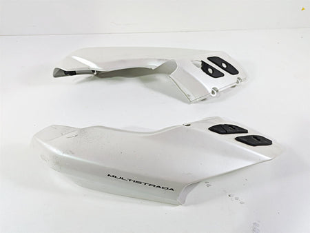 2009 Ducati Multistrada 1100 S Left Right Rear Tail Cover Fairings 48231122A {{ shop.shopifyCountryName }} - Mototech271