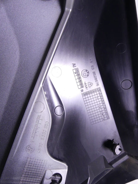 2013 BMW R1200GS GSW K50 Right Tank Side Fairing Cover Granit Gray 46638528670 {{ shop.shopifyCountryName }} - Mototech271
