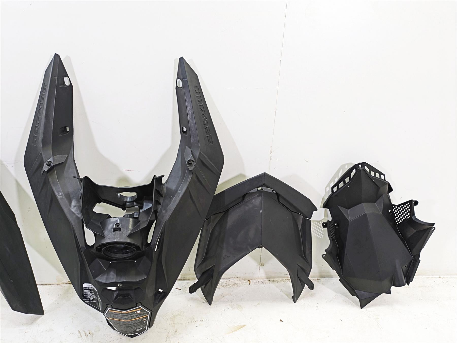 2016 Sea-Doo Spark 900 Body Plastic Black Cover Fairing Cowl Set 291004303 {{ shop.shopifyCountryName }} - Mototech271