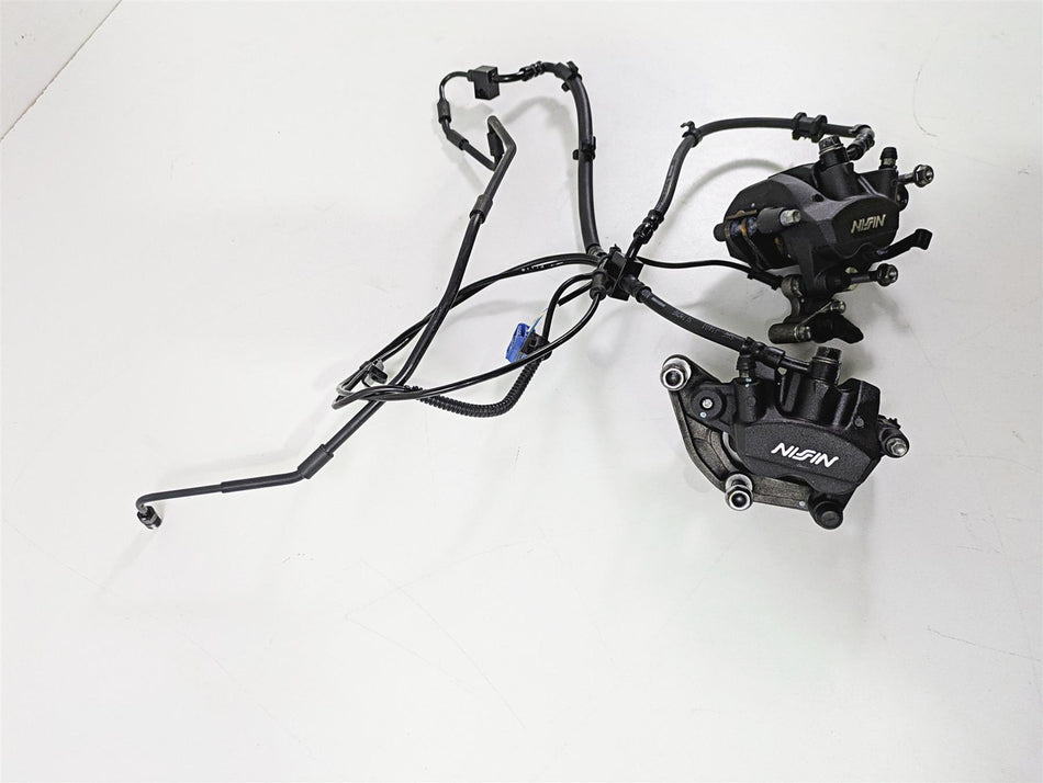 2016 Honda CBR650 F Front Brake Caliper Set - Nissin 45250-MJE-D11 45150-MJE-D01 {{ shop.shopifyCountryName }} - Mototech271