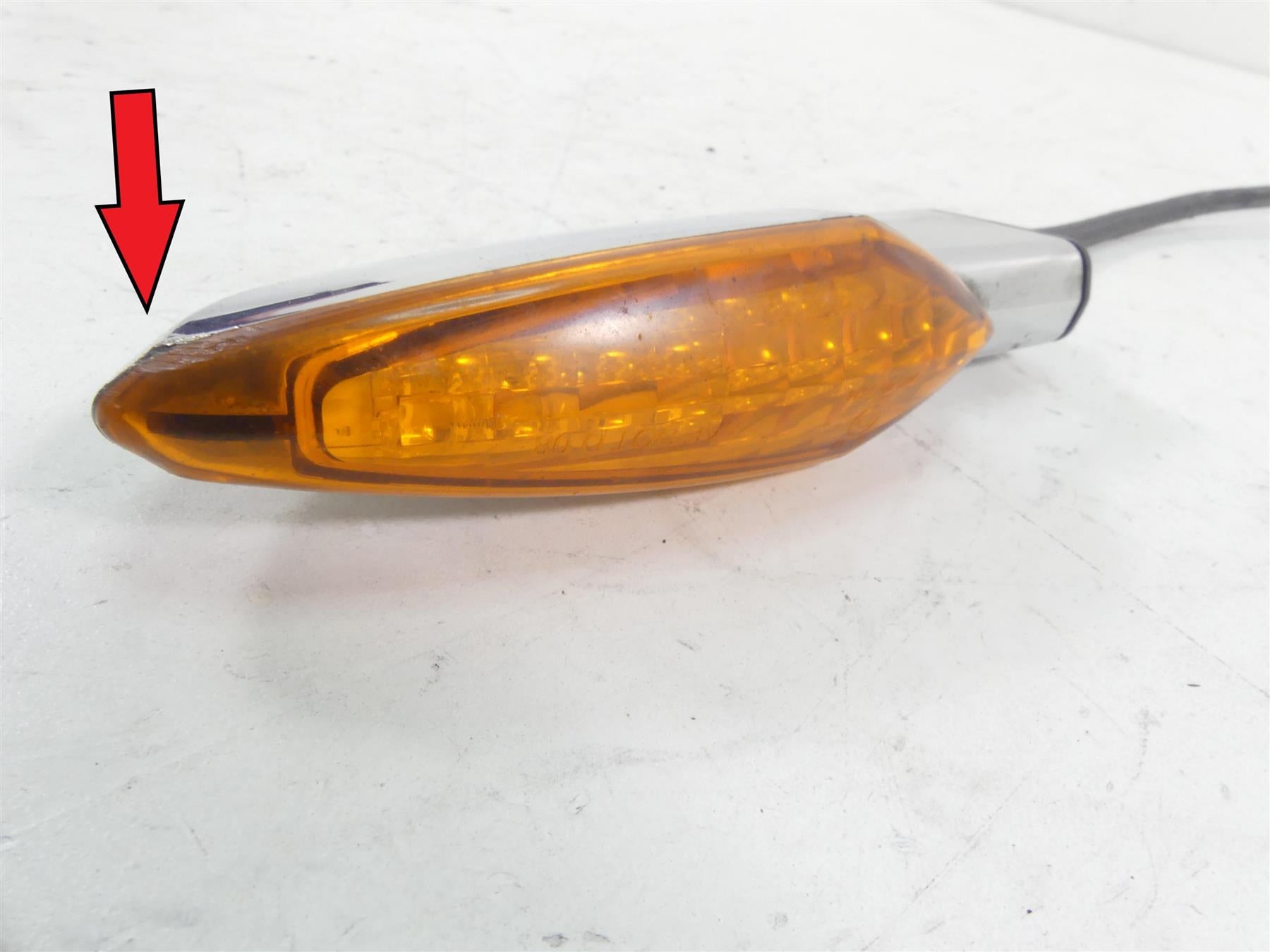 2012 Victory Cross Country Front Right Blinker Turn Signal - Read 2411114 {{ shop.shopifyCountryName }} - Mototech271
