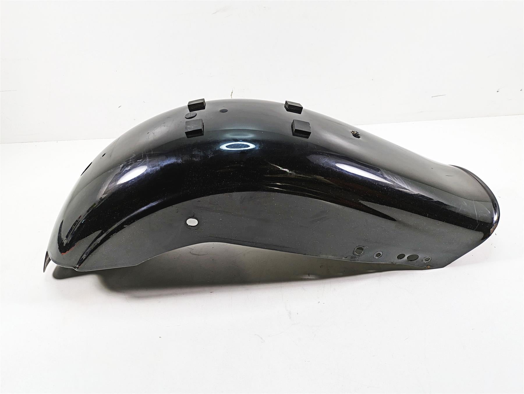 2009 Harley FXDF Dyna Fat Bob Rear Fender Mud Guard Vivid Black 60218-08 {{ shop.shopifyCountryName }} - Mototech271