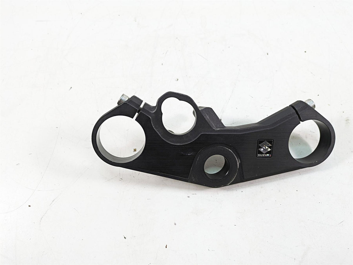 2009 Suzuki GSXR750 K9 Upper Triple Tree Steering Clamp 50mm 51311-01H00 {{ shop.shopifyCountryName }} - Mototech271