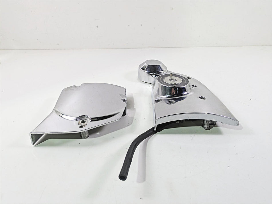 2007 Harley Sportster XL1200 C Engine Side Cams Cover Set 34910-04 25230-04 {{ shop.shopifyCountryName }} - Mototech271