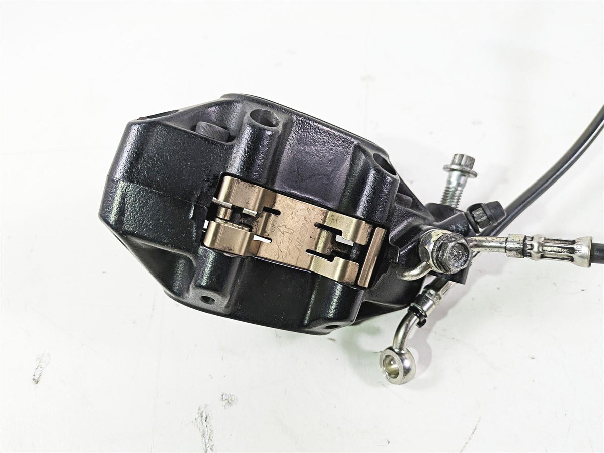 2017 Harley FLS Softail Slim Front Brake Caliper + Line Hose 41300095 {{ shop.shopifyCountryName }} - Mototech271