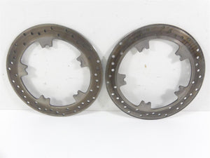 2016 Harley FXDL Dyna Low Rider Front Dual Caliper Brake Disc Rotor Set 44553-06 | Mototech271