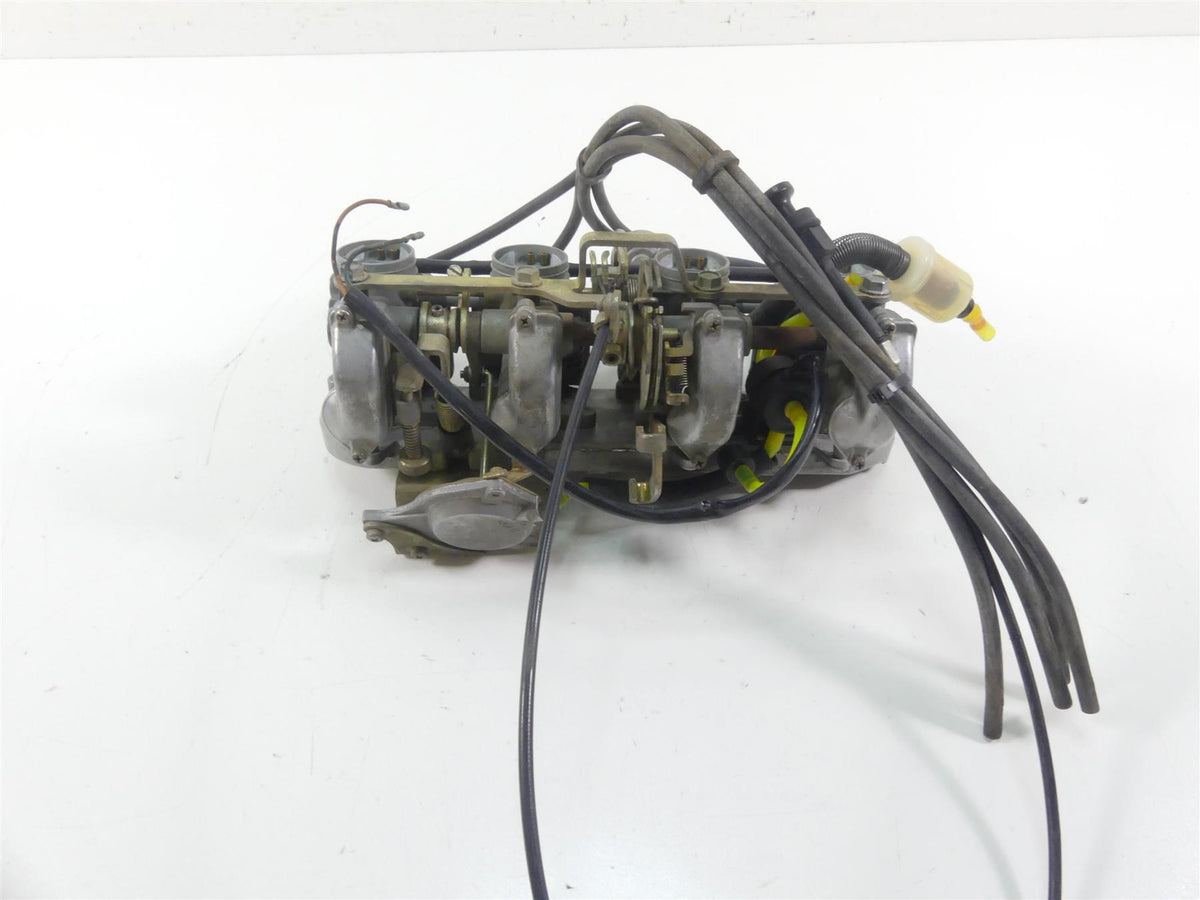 1977 Honda CB750 A Four Hondamatic Carburetor Carb Set - Video 16100-393-054 {{ shop.shopifyCountryName }} - Mototech271