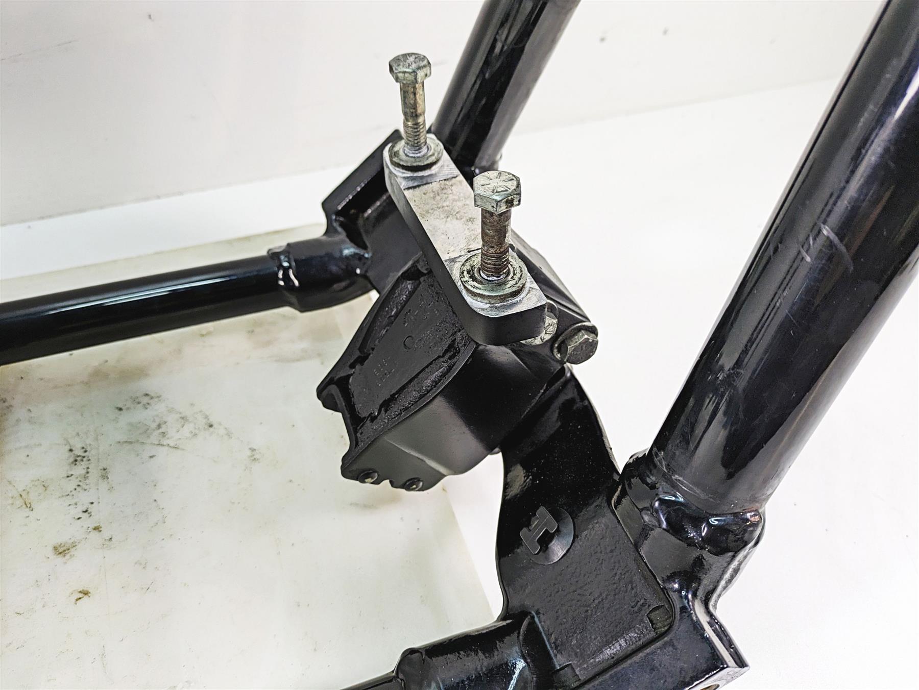 2012 Harley FLD Dyna Switchback Straight Main Frame Chassis With Clean Texas Title 47745-06B {{ shop.shopifyCountryName }} - Mototech271
