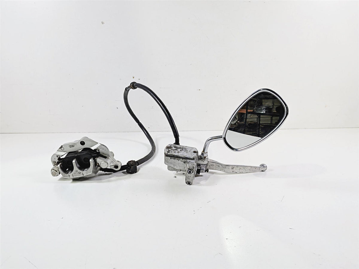 2002 Yamaha XVS650 V-Star Classic Front Brake Caliper & Master 4WM-2580U-00-00 {{ shop.shopifyCountryName }} - Mototech271