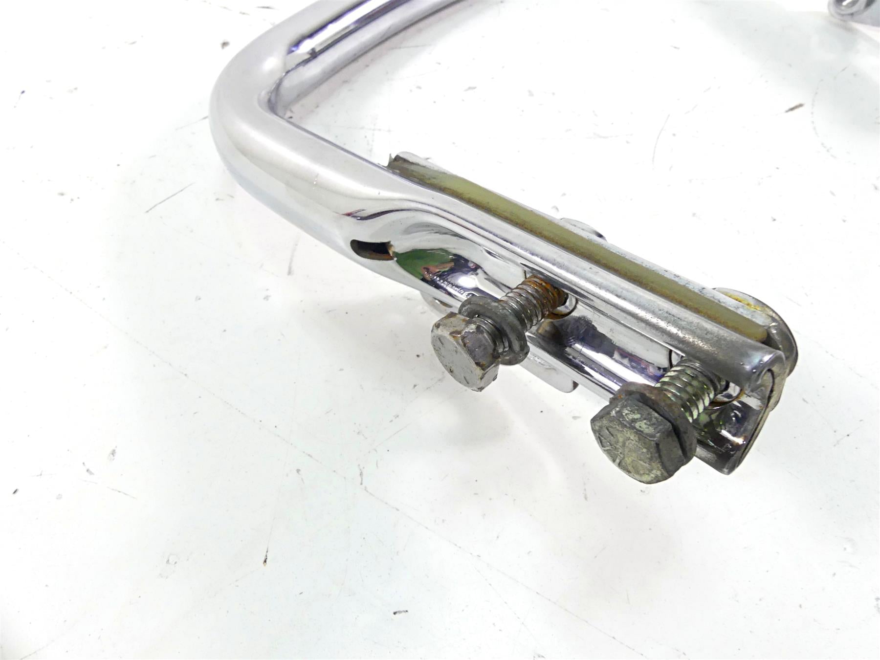 2008 Harley Touring FLHX Street Glide Rear Bumper Fender Chrome Support Rail {{ shop.shopifyCountryName }} - Mototech271