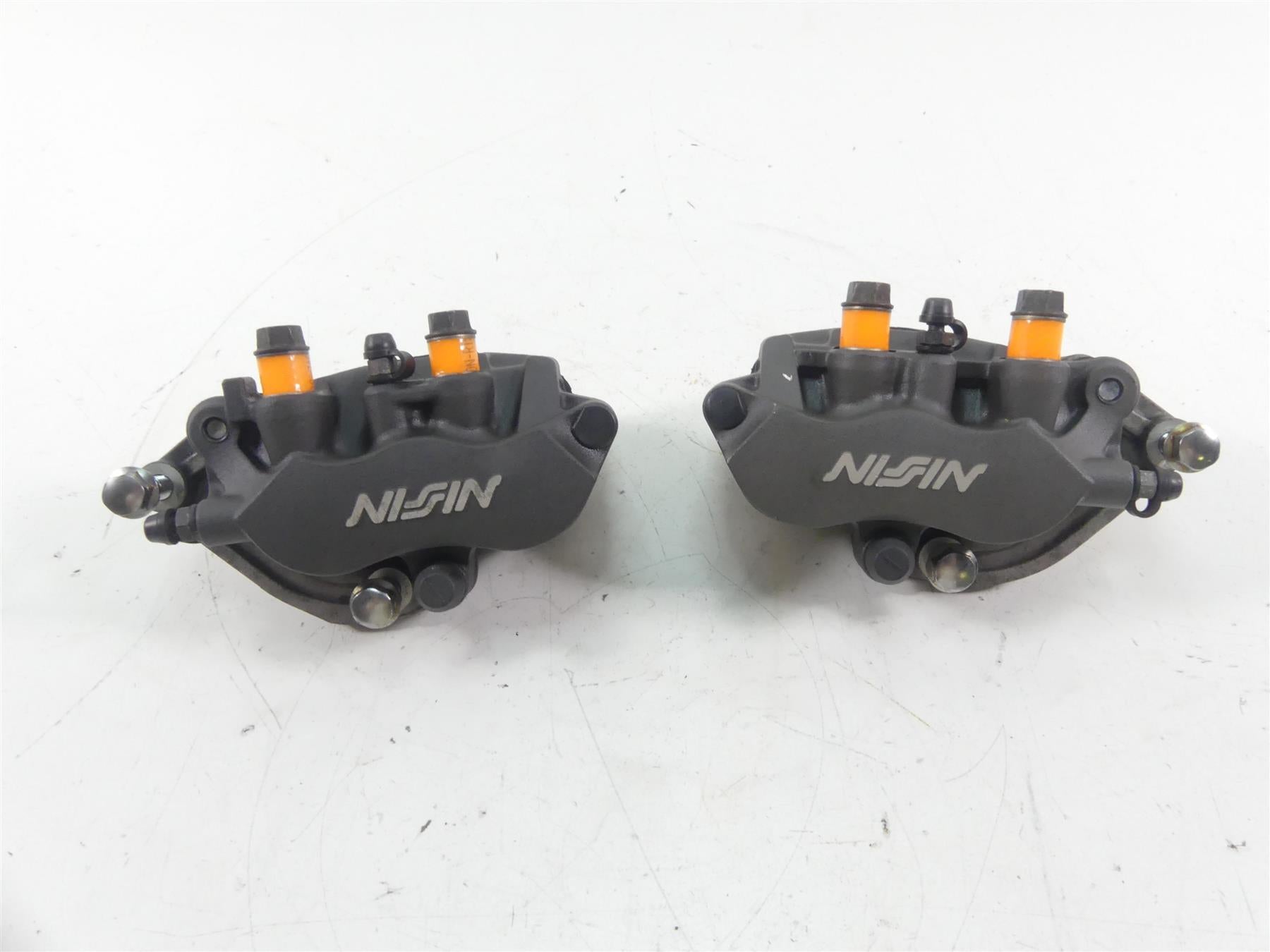 2003 Honda VTX1800 C Nissin Front Brake Caliper Set 45150-MCH-006 45250-MCH-006 {{ shop.shopifyCountryName }} - Mototech271