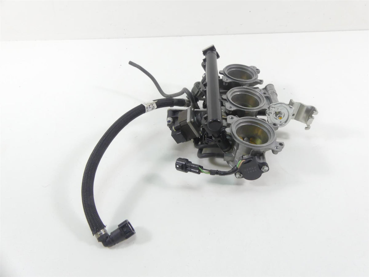 2013 Triumph Street Triple 675R Keihin Throttle Body Fuel Injectors T1241675 {{ shop.shopifyCountryName }} - Mototech271