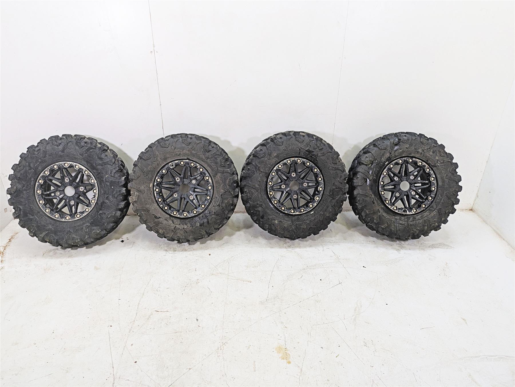 2021 Kawasaki Teryx KRX KRF 1000 15x8 Oem Wheel Maxxis Tire Set 49058-0729