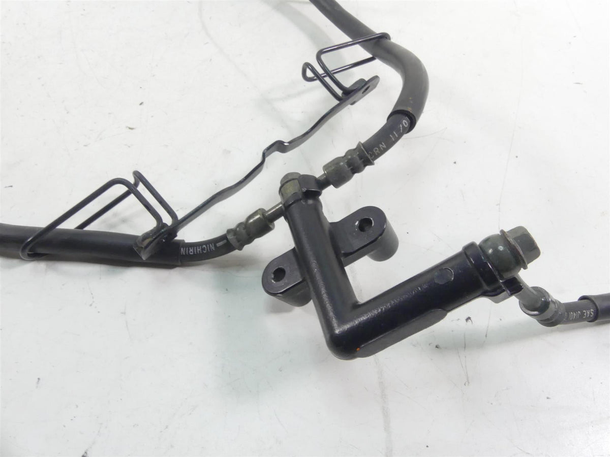 2002 Yamaha XVS1100 V-Star Nissin Front Brake Caliper + Line Set 5KS-2580T-00-00 {{ shop.shopifyCountryName }} - Mototech271