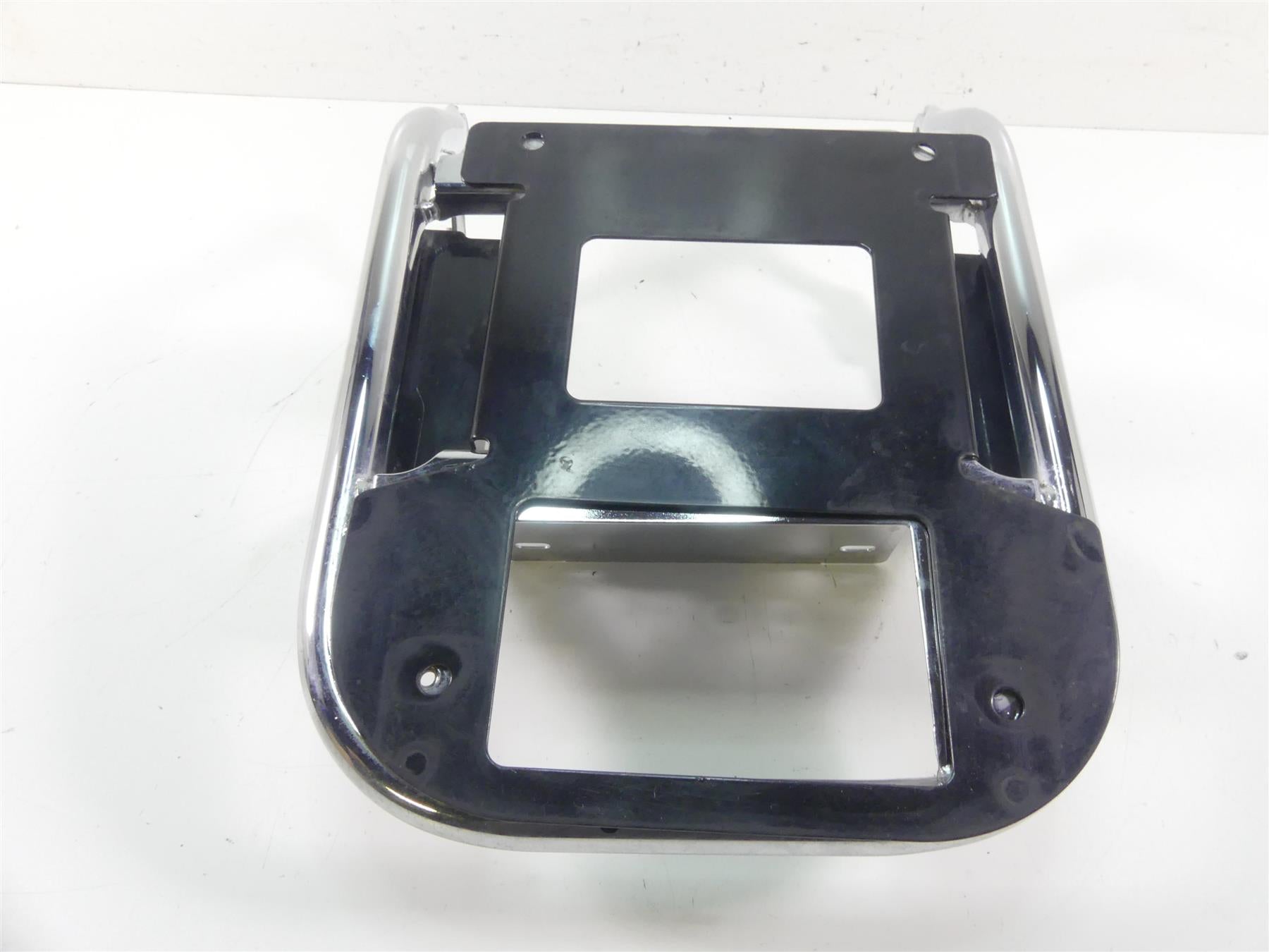 2009 Harley FLHTCU SE4 CVO E-Glide Rear Chrome Luggage Rack Trunk Mount 53411-09 {{ shop.shopifyCountryName }} - Mototech271