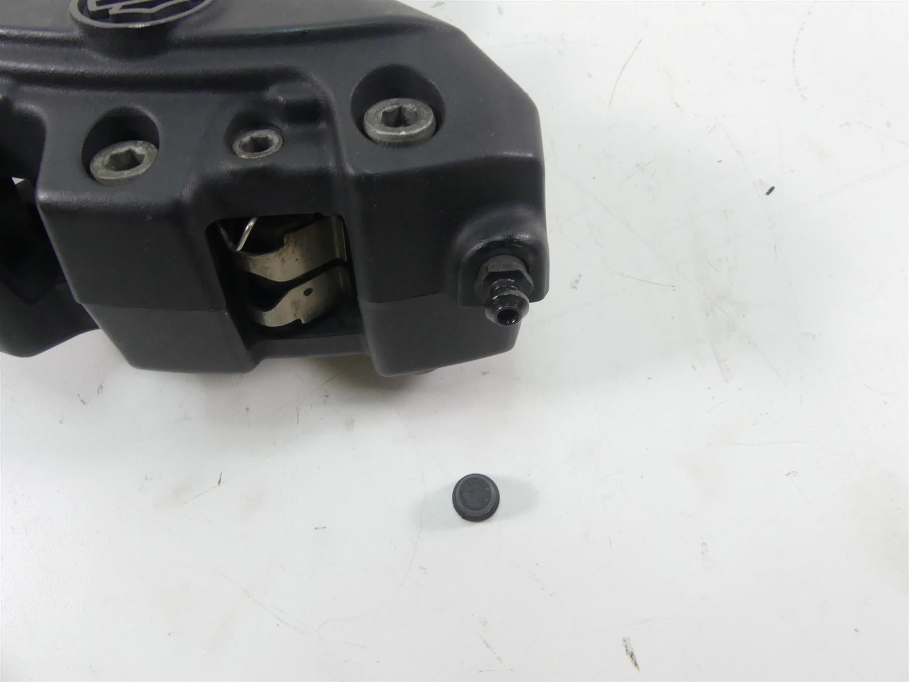 2011 Harley Touring FLTRU Road Glide Rear Brake Caliper + 25mm Bracket 44080-08C {{ shop.shopifyCountryName }} - Mototech271