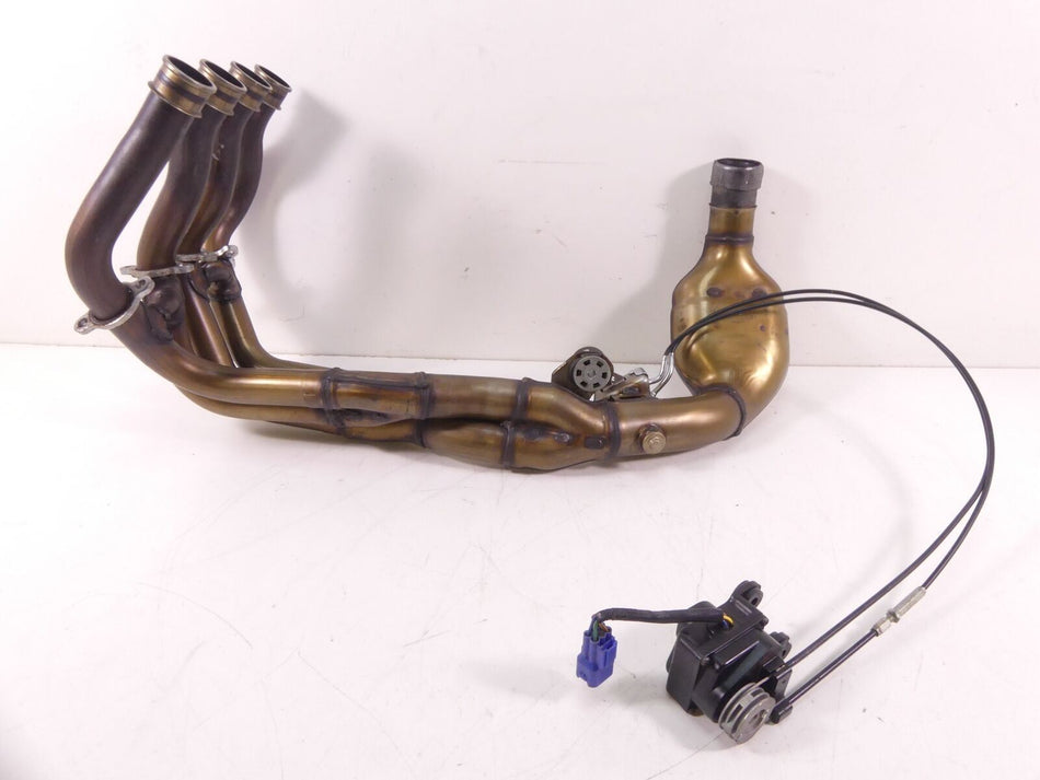 2012 Honda CBR600RR Stock Header Manifold Pipe Servo 18150-MFJ-A41 31420-MFJ-A42 {{ shop.shopifyCountryName }} - Mototech271