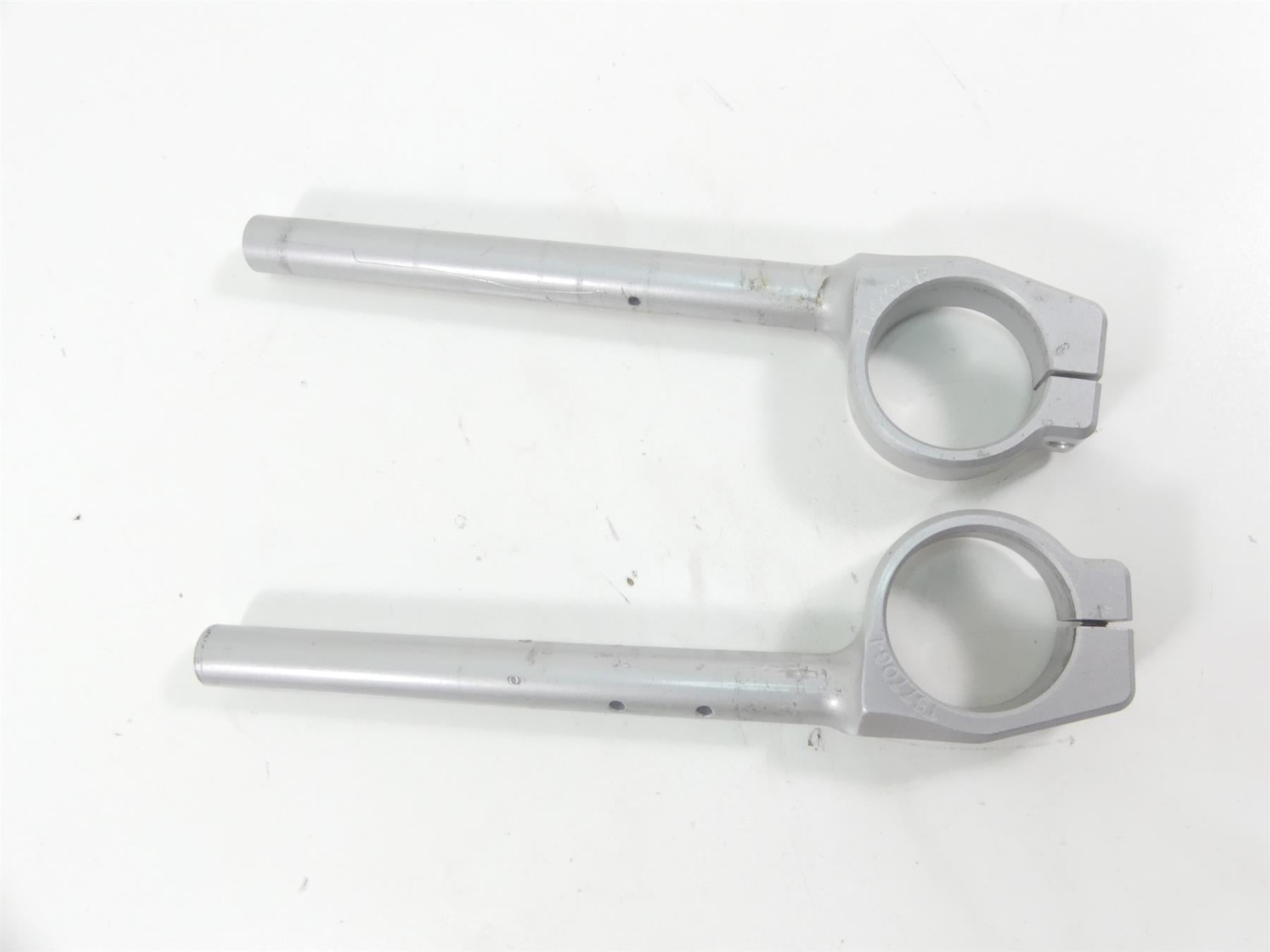 2008 Ducati 1098 S 53mm Oem Clip On Handle Bar Handlebar Set 36020861C 36020871C {{ shop.shopifyCountryName }} - Mototech271