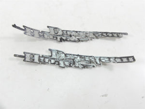 2010 Harley Touring FLHX Street Glide Left Right Tank Emblems Badge Set 61830-08