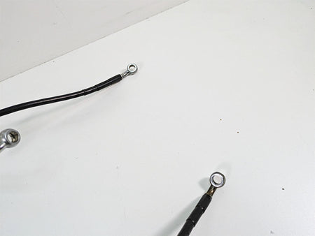 2009 Harley FXDF Dyna Fat Bob Brake Line Clutch Throttle Cable Set 9.5" Riser {{ shop.shopifyCountryName }} - Mototech271