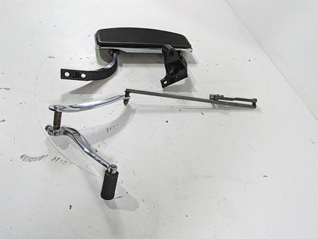 2012 Harley FLD Dyna Switchback Left Floor Board & Shifter 54174-12 34887-06 {{ shop.shopifyCountryName }} - Mototech271
