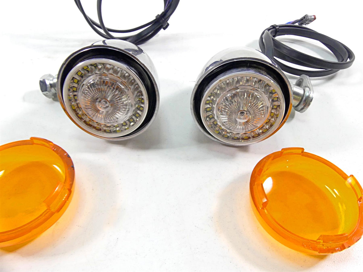 2020 Harley Softail FXST Standard Front Led Blinker Turn Signal Set 67800519 {{ shop.shopifyCountryName }} - Mototech271