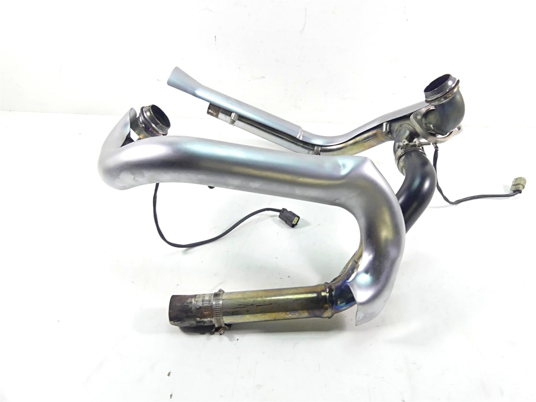 2015 Harley VRSCF Muscle V-Rod Oem Exhaust Header Manifold Pipe Set 65600071