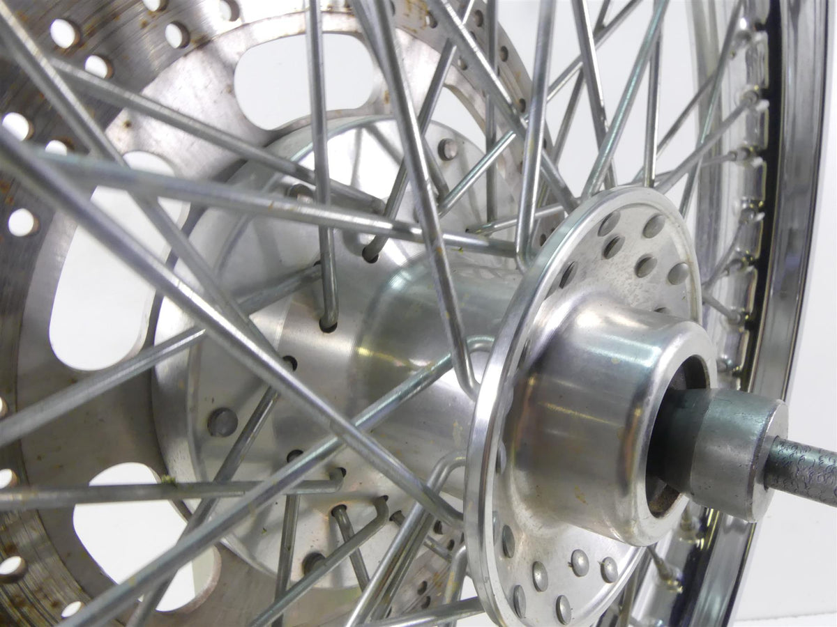 1998 Kawasaki VN800 Vulcan Straight Front Wheel Rim Takasago 21x1.85 41025-0048 {{ shop.shopifyCountryName }} - Mototech271