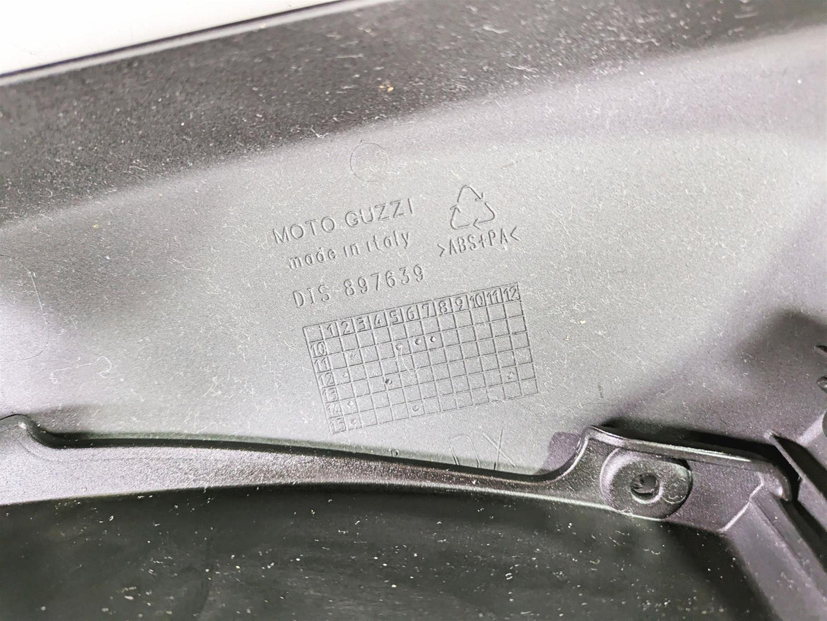 2016 Moto Guzzi Stelvio 1200 8V NTX Right Under Tank Side Cover Set 897637 {{ shop.shopifyCountryName }} - Mototech271