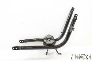 2005 Kawasaki ZZR1200 ZX1200 Front Downtube Lower Frame Rails 31064-1246