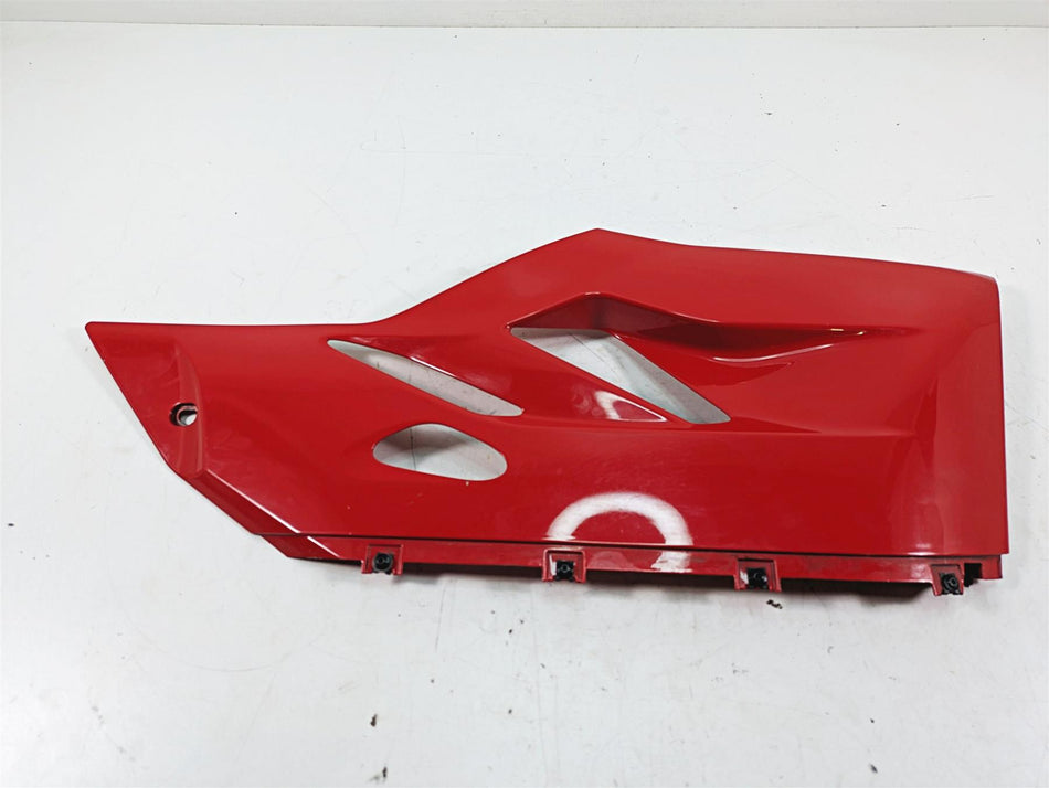 2016 Ducati Panigale 1299 S Left Lower Red Belly Fairing Cover -Read 48013333A {{ shop.shopifyCountryName }} - Mototech271