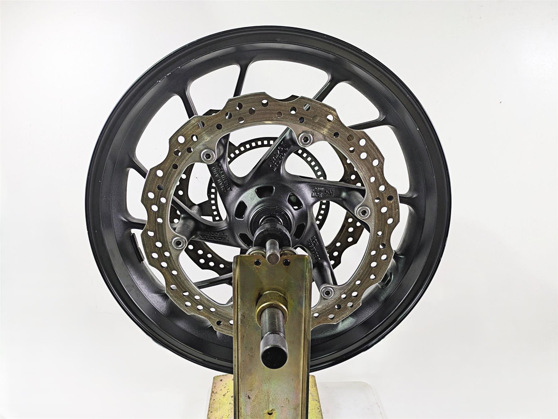 2016 Honda CBR650 F Straight Front Wheel Rim & Rotors 17x3.5 44650-MJE-D01ZA