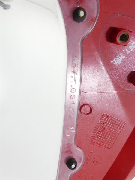 2005 Ducati Multistrada 1000S Red Windshield & Nose Fairing Cover 48110281A {{ shop.shopifyCountryName }} - Mototech271