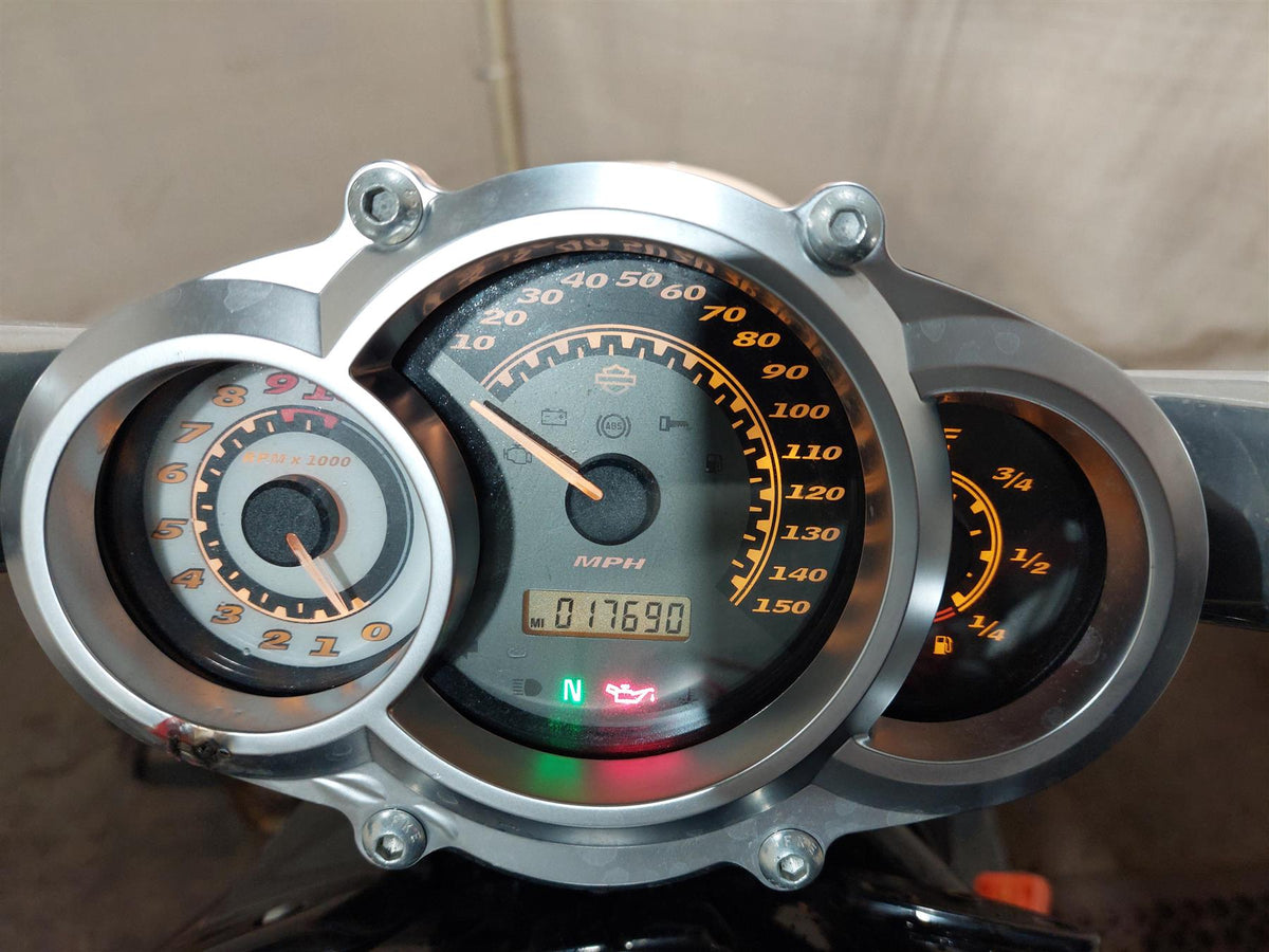 2011 Harley VRSCF Muscle Rod Speedometer Gauges Instrument 17K 71962-09 {{ shop.shopifyCountryName }} - Mototech271