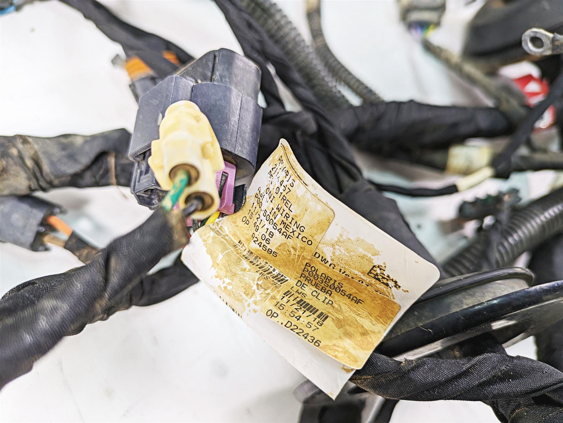 2019 Polaris RZR XP 1000 EPS Main Wiring Harness Loom - For Parts 2414467 {{ shop.shopifyCountryName }} - Mototech271