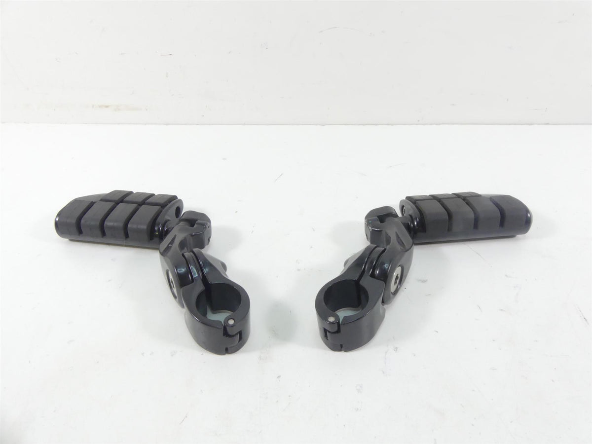 2007 Yamaha XVS1300 V-Star Black Adjustable Highway Bar Foot Peg Rests {{ shop.shopifyCountryName }} - Mototech271