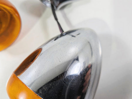 2011 Harley FXDF Dyna Fat Bob Rear Chrome Blinker Turn Signal Set 68977-00 {{ shop.shopifyCountryName }} - Mototech271