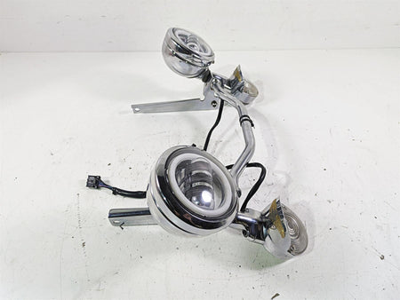 2002 Harley FLSTC Softail Heritage Front Spot Led Light & Blinker Set 58082-02A {{ shop.shopifyCountryName }} - Mototech271