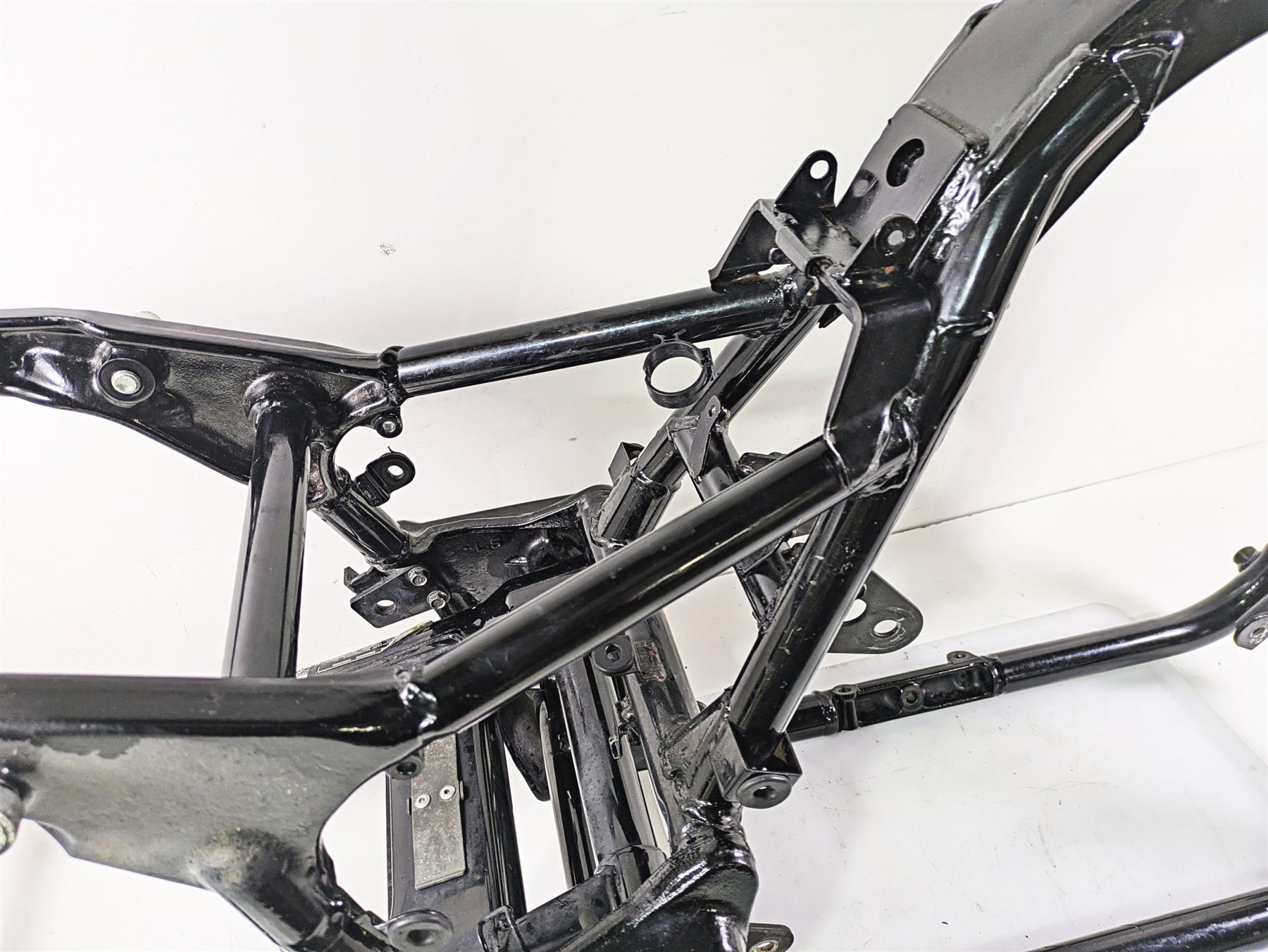 2002 Honda V-Twin VTX1800 C Straight Main Frame & Swingarm With Clean Texas Title 50100-MCH-770 {{ shop.shopifyCountryName }} - Mototech271