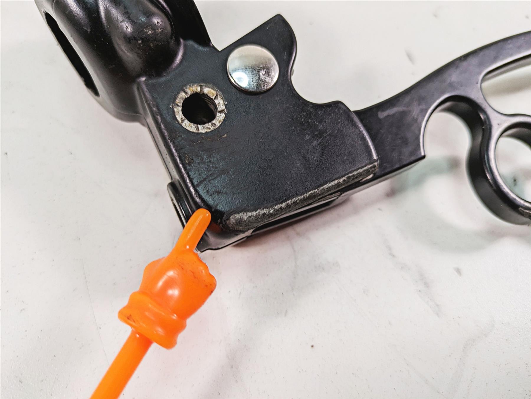 2009 Harley FXDF Dyna Fat Bob Clutch Perch & Brass Knuckle Lever Set 38608-96 {{ shop.shopifyCountryName }} - Mototech271