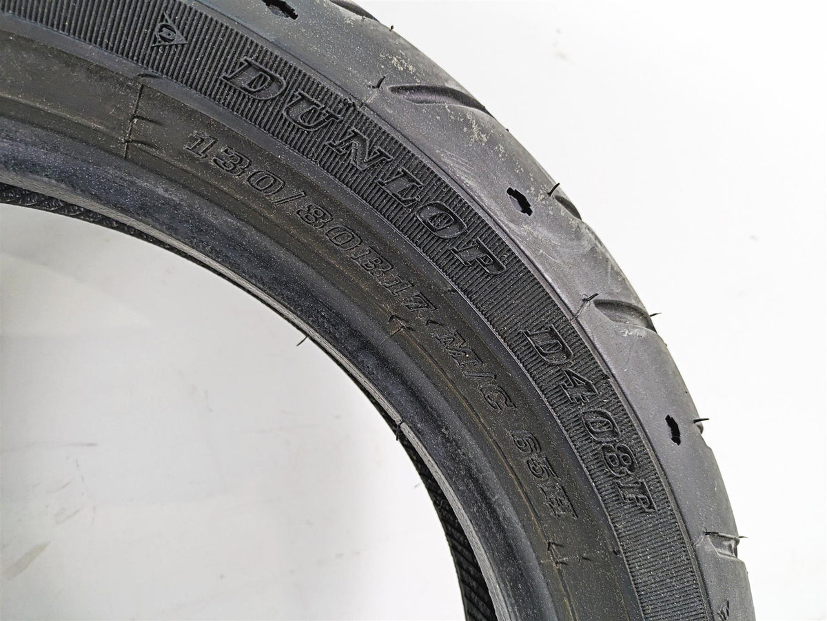 Used Front Motorcycle Harley Tire Dunlop D408F 130/80B17 DOT5121 627505 {{ shop.shopifyCountryName }} - Mototech271