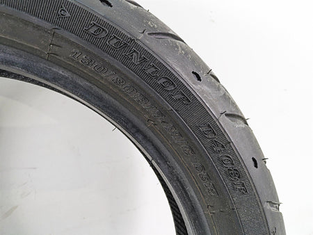Used Front Motorcycle Harley Tire Dunlop D408F 130/80B17 DOT5121 627505 {{ shop.shopifyCountryName }} - Mototech271
