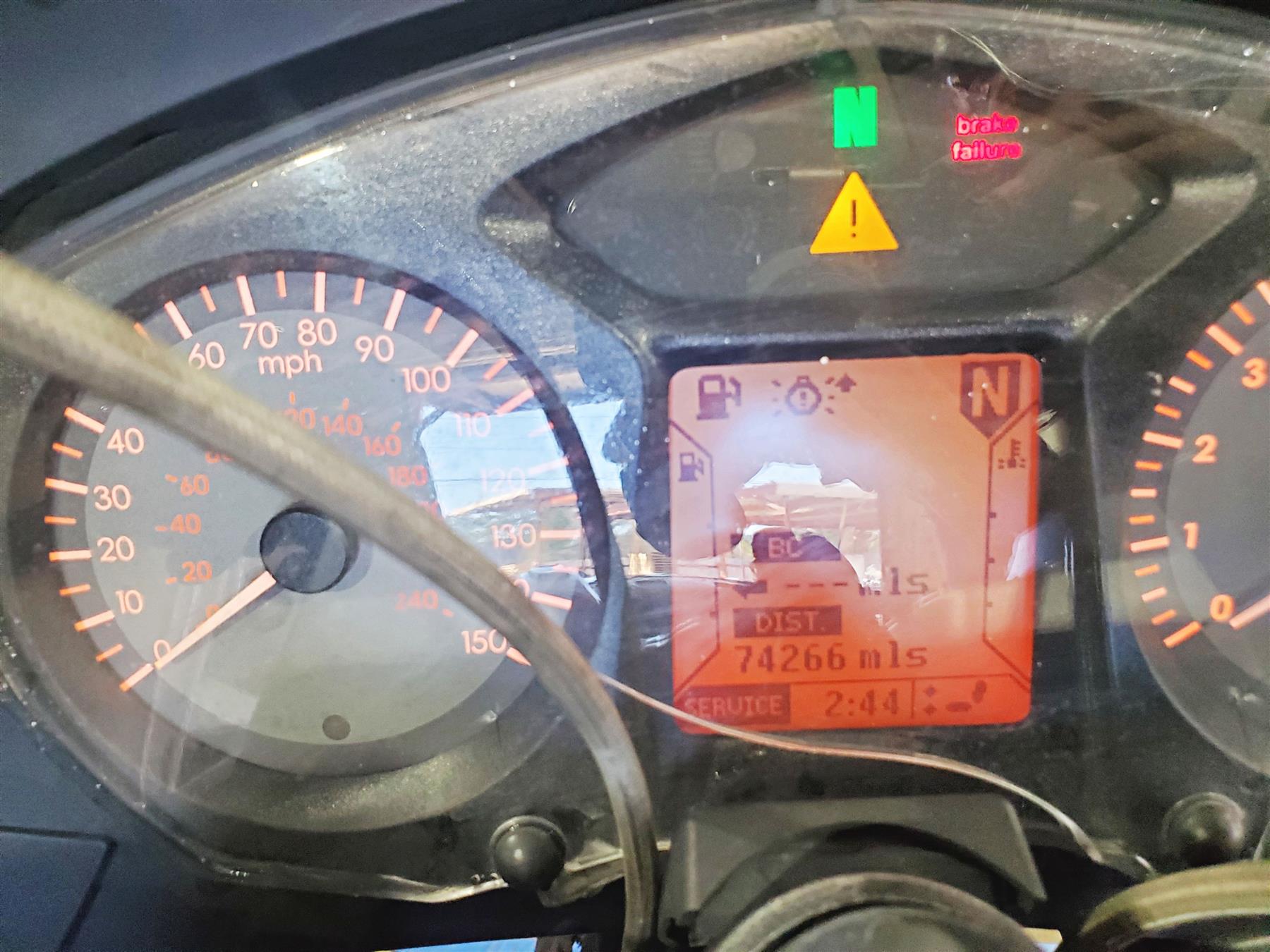 2009 BMW R1200RT K26 Speedometer Gauge Instrument 74k - Read 62118520040 {{ shop.shopifyCountryName }} - Mototech271