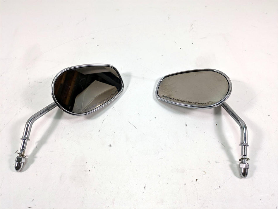 2006 Harley Touring FLHTCUI Electra Glide Chrome Mirror Set 91840-03 91845-03 {{ shop.shopifyCountryName }} - Mototech271