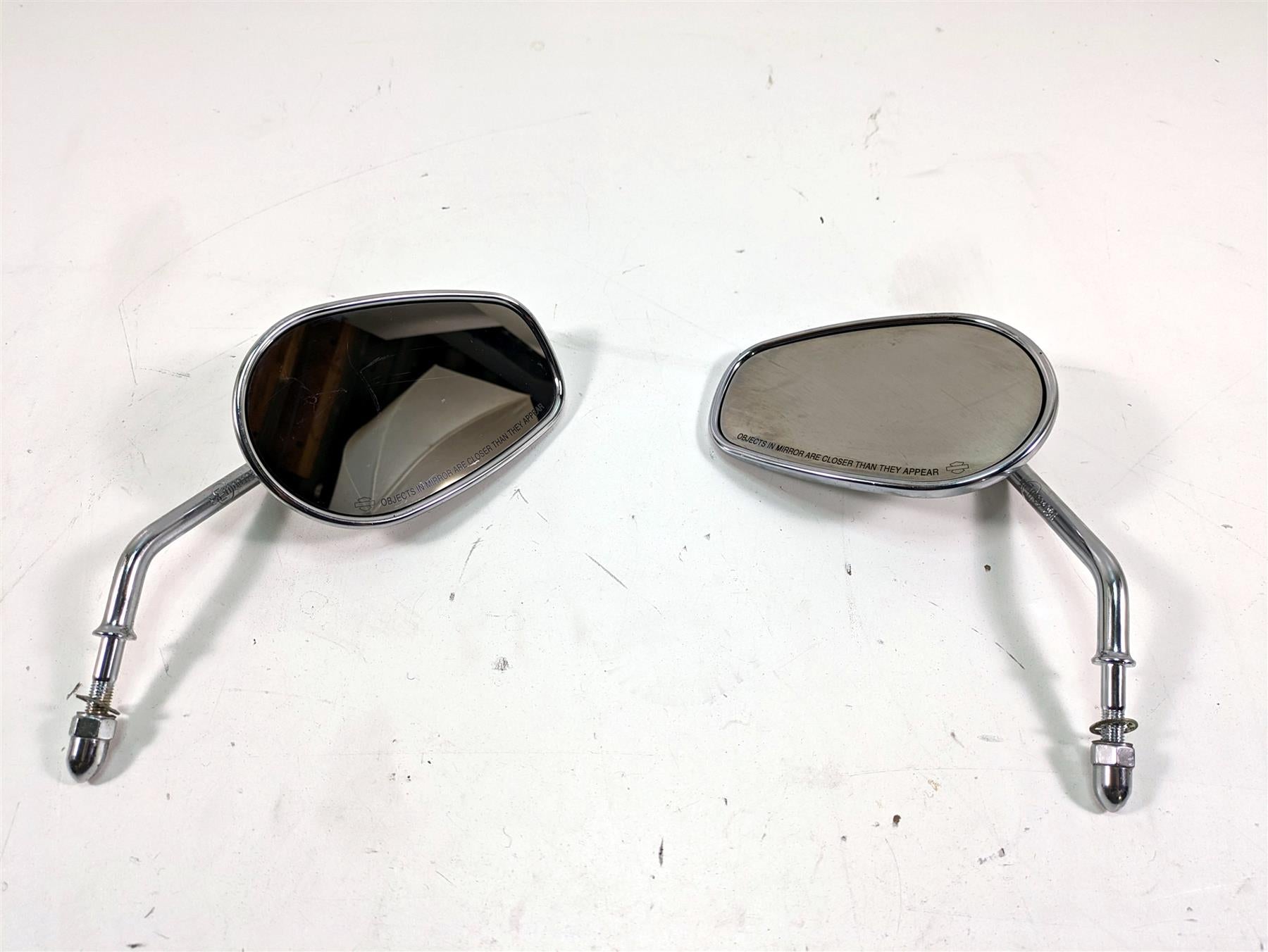 2006 Harley Touring FLHTCUI Electra Glide Chrome Mirror Set 91840-03 91845-03 | Mototech271